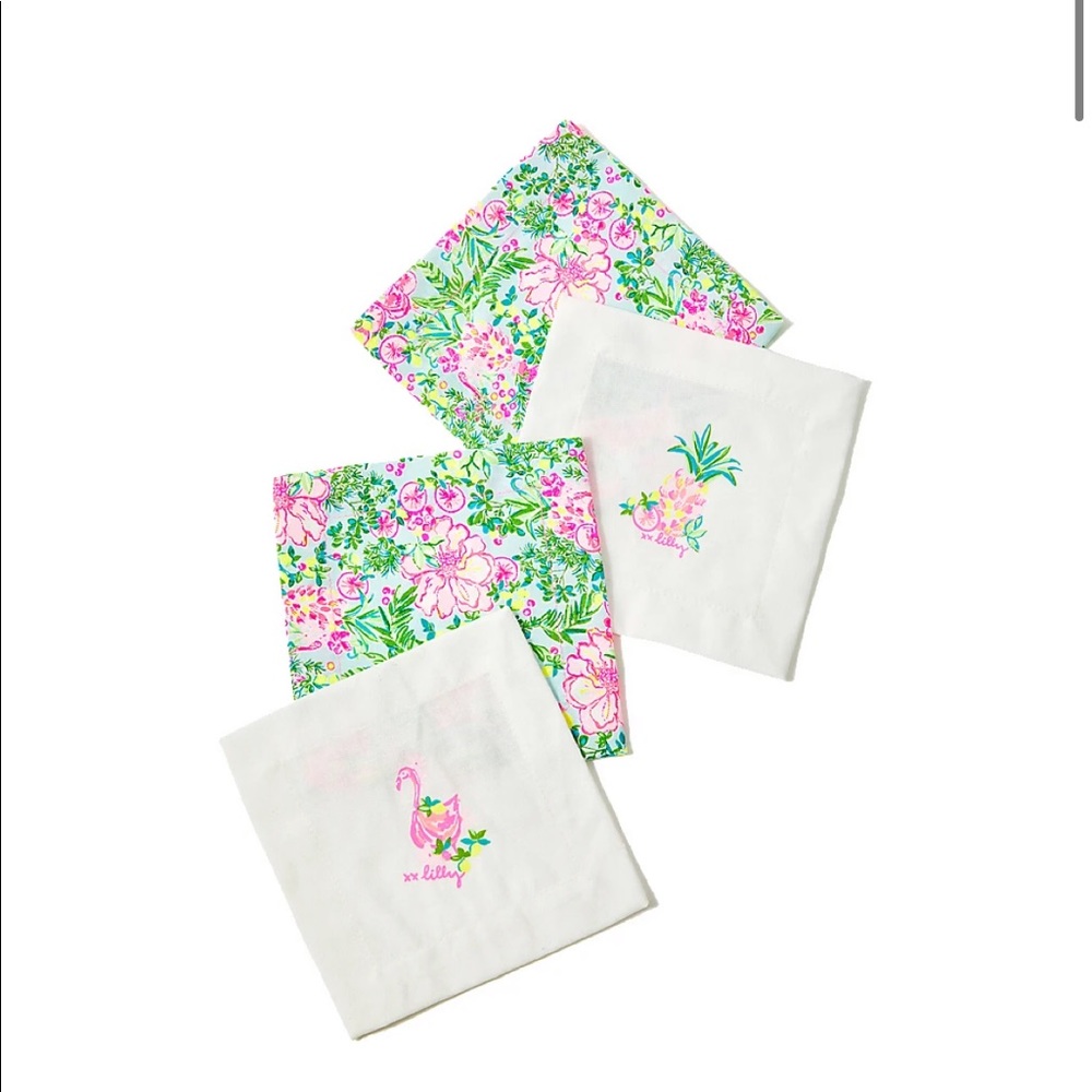 Lilly Pulitzer GWP Printed napkin set